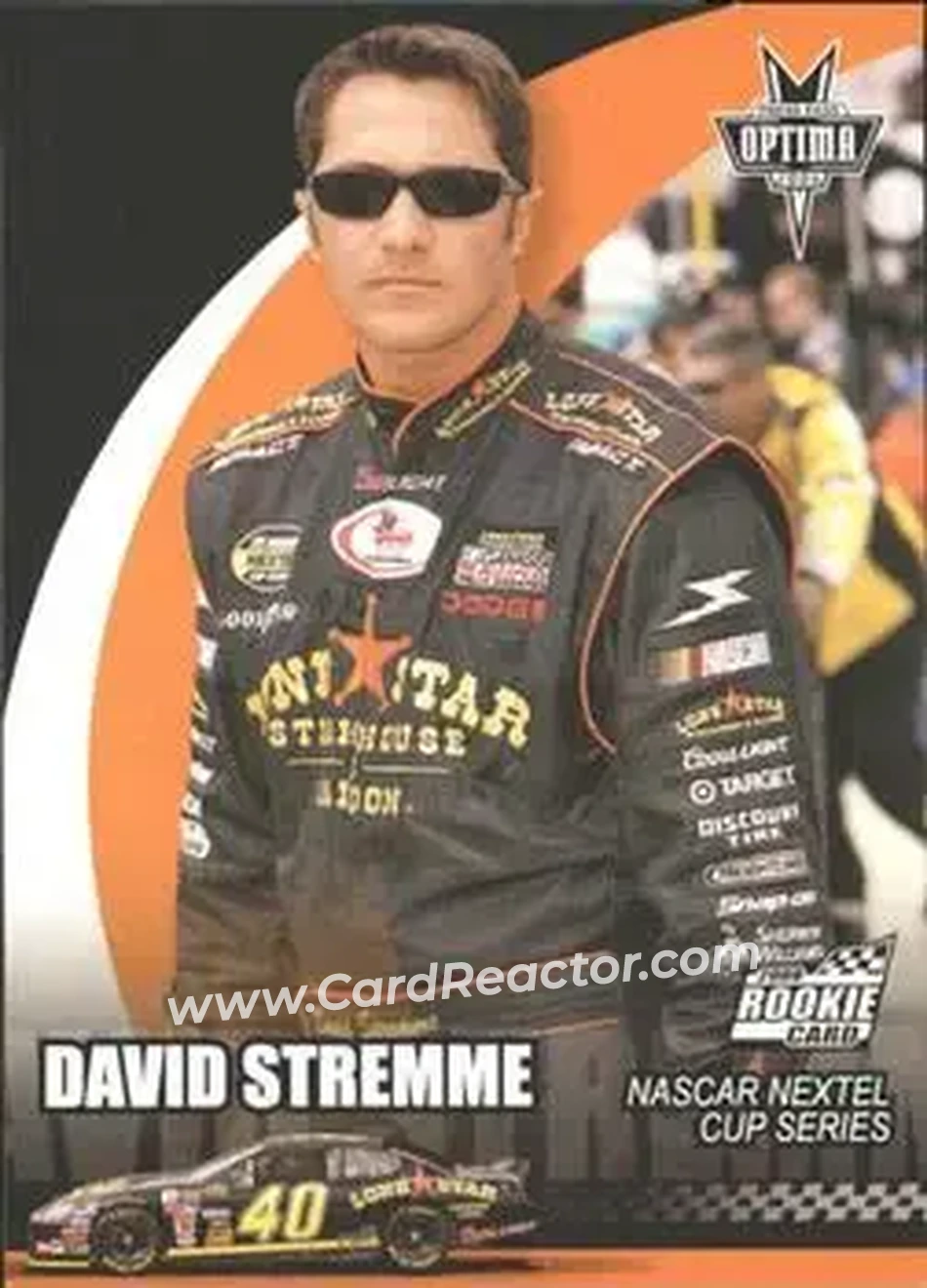 2006 Press Pass Optima #24 - David Stremme - Chip Ganassi Racing with Felix Sabates - Front