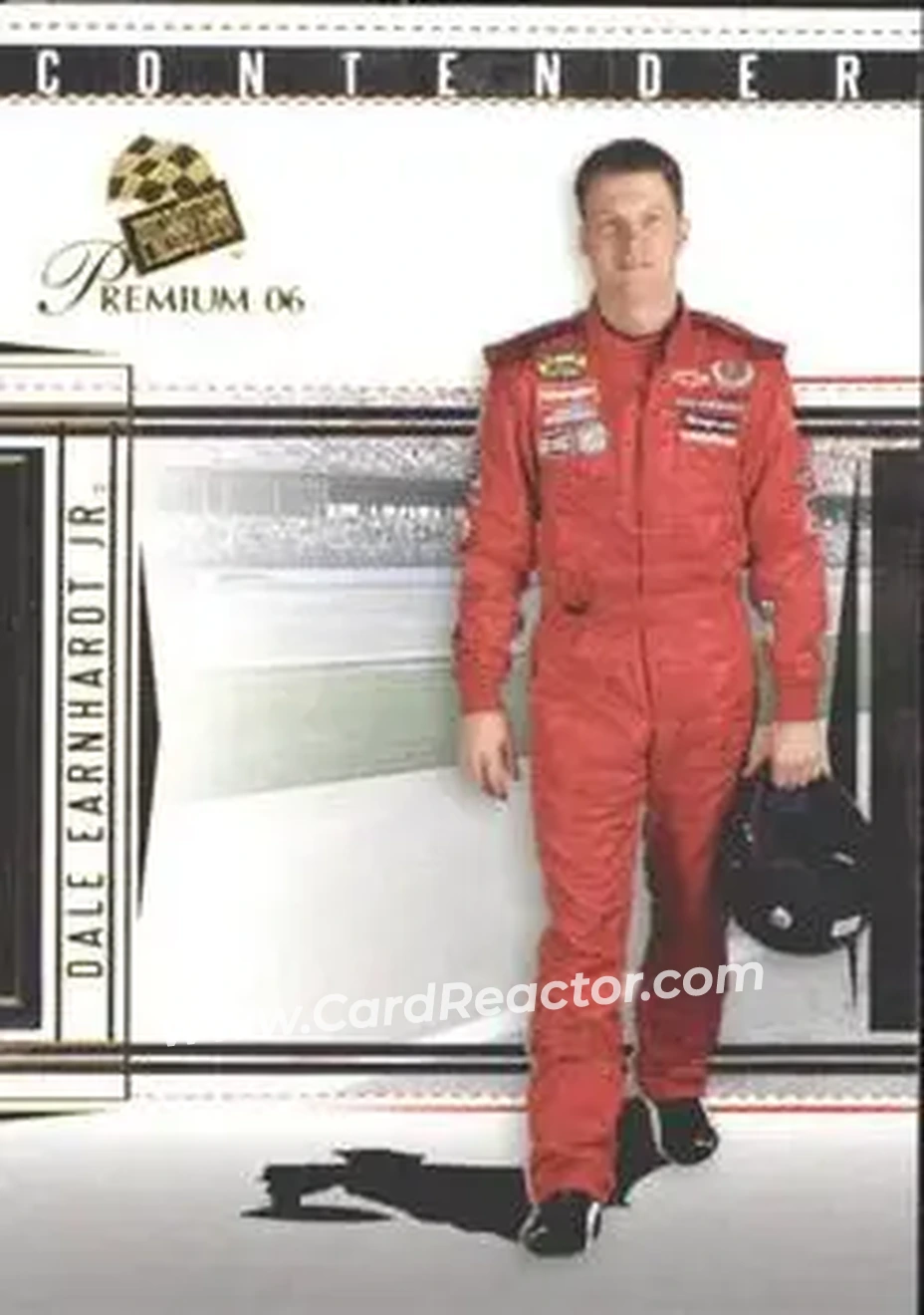 2006 Press Pass Premium #6 - Dale Earnhardt Jr - Dale Earnhardt Inc. - Front 2006 Press Pass Premium #6 - Dale Earnhardt Jr - Dale Earnhardt Inc. - Front