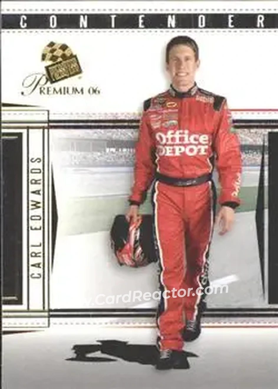 2006 Press Pass Premium #7 - Carl Edwards - Roush Racing - Front