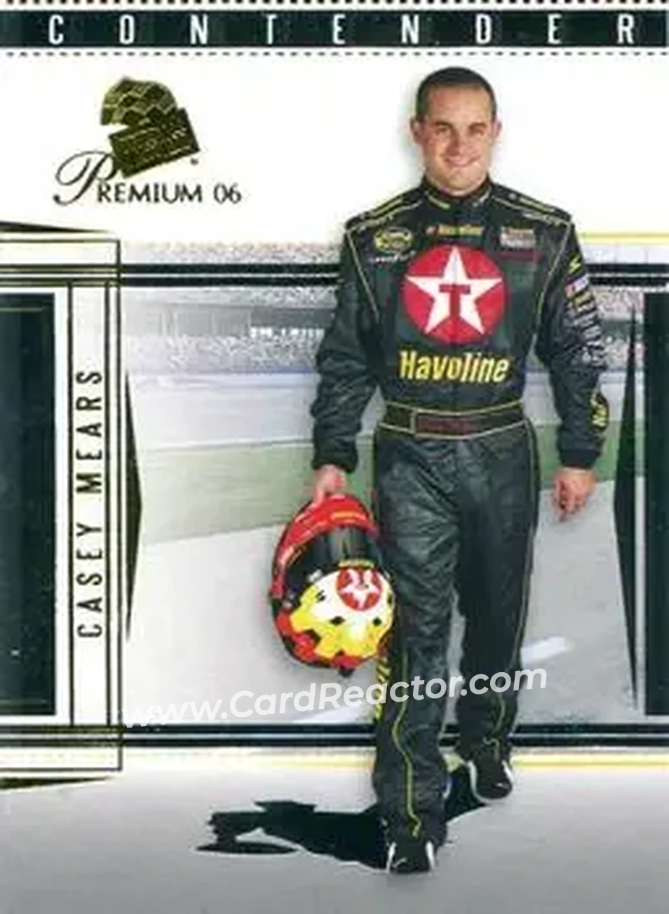 2006 Press Pass Premium #20 - Casey Mears - Chip Ganassi Racing with Felix Sabates - Front