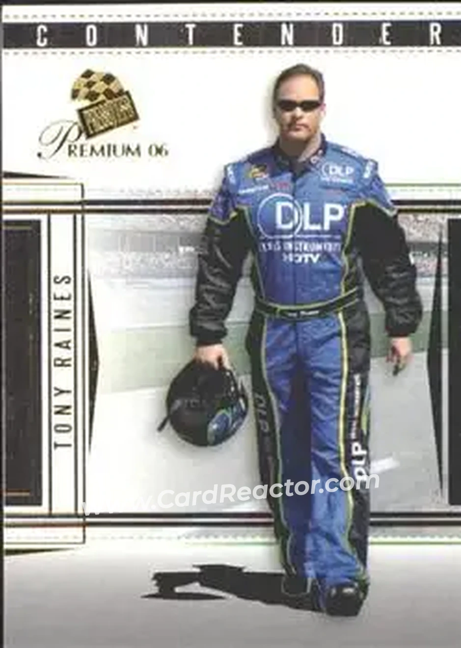 2006 Press Pass Premium #24 - Tony Raines - Hall of Fame Racing - Front