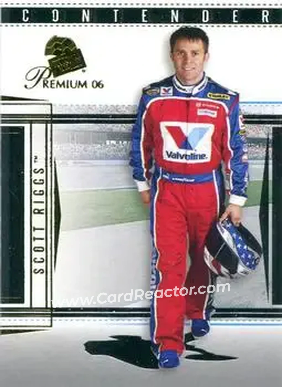 2006 Press Pass Premium #25 - Scott Riggs - Evernham Motorsports - Front