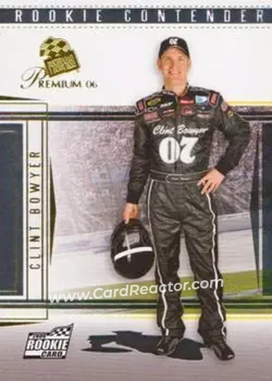 2006 Press Pass Premium #30 - Clint Bowyer - Richard Childress Racing - Front 2006 Press Pass Premium #30 - Clint Bowyer - Richard Childress Racing - Front