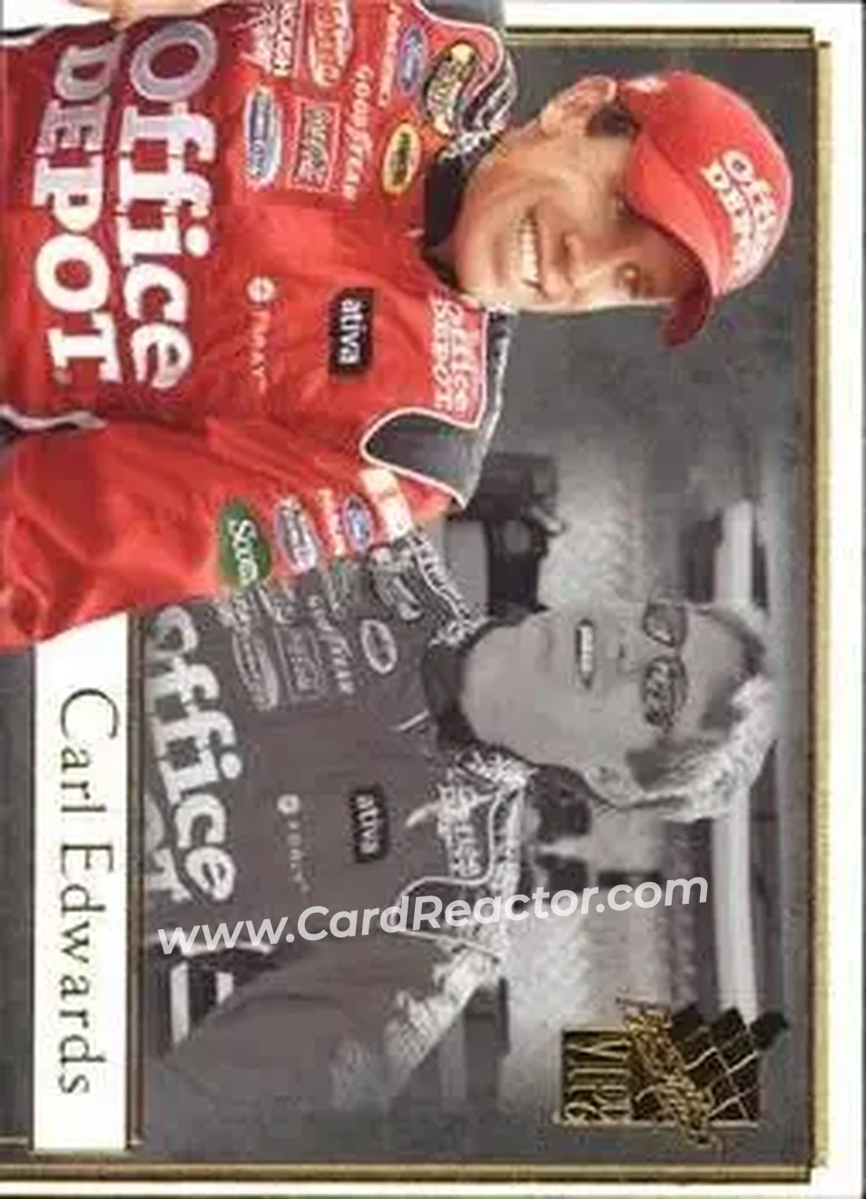 2006 Press Pass VIP #6 - Carl Edwards - Roush Racing - Front