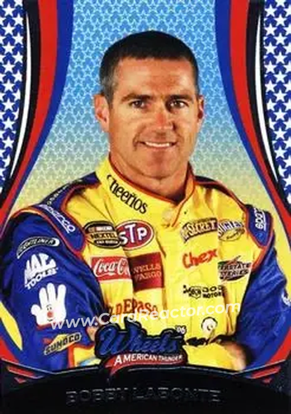 2006 Wheels American Thunder #16 - Bobby Labonte - Petty Enterprises - Front