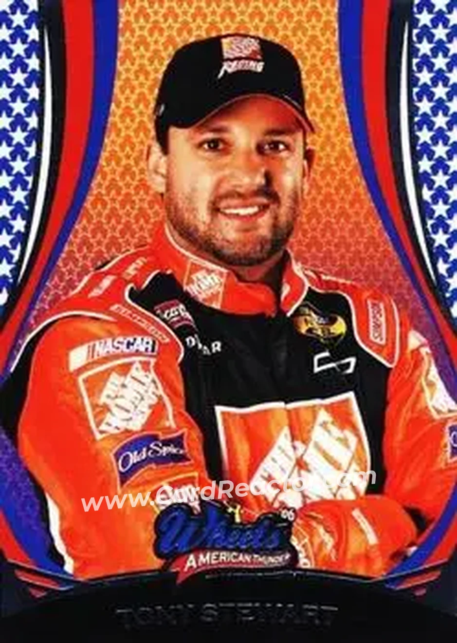 2006 Wheels American Thunder #30 - Tony Stewart - Joe Gibbs Racing - Front 2006 Wheels American Thunder #30 - Tony Stewart - Joe Gibbs Racing - Front