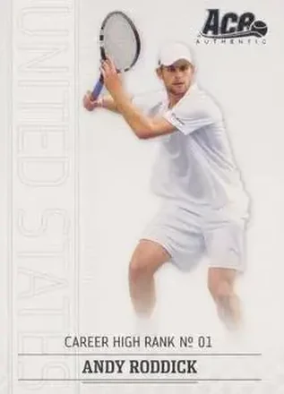 2006 Ace Authentic Grand Slam #3 - Andy Roddick