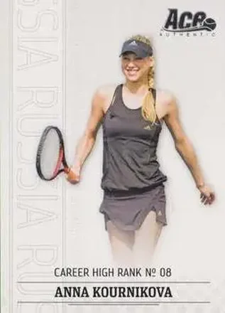 2006 Ace Authentic Grand Slam #4 - Anna Kournikova