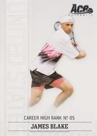 2006 Ace Authentic Grand Slam #9 - James Blake