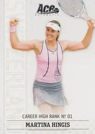2006 Ace Authentic Grand Slam #15 - Martina Hingis