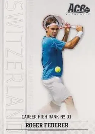 2006 Ace Authentic Grand Slam #18 - Roger Federer