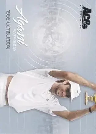 2006 Ace Authentic Grand Slam - Agassi Anthology #AG-1 - Andre Agassi