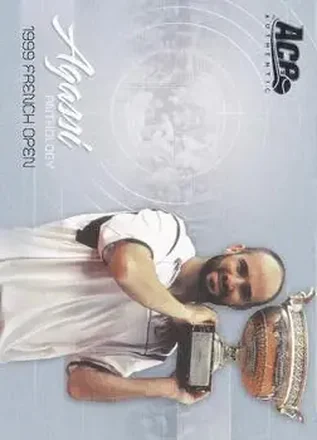 2006 Ace Authentic Grand Slam - Agassi Anthology #AG-4 - Andre Agassi