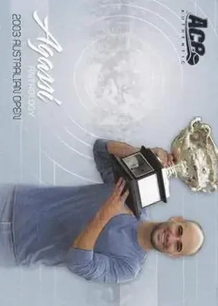 2006 Ace Authentic Grand Slam - Agassi Anthology #AG-8 - Andre Agassi