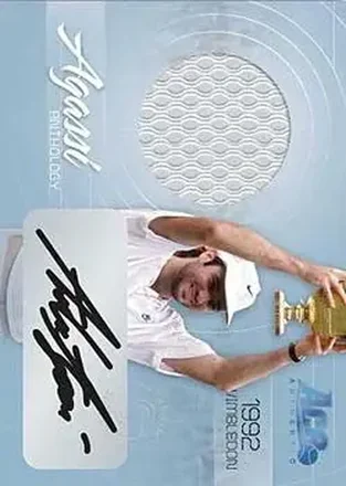 2006 Ace Authentic Grand Slam - Agassi Anthology Autographs #AG-1 - Andre Agassi