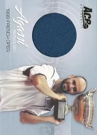2006 Ace Authentic Grand Slam - Agassi Anthology Materials #AG-4 - Andre Agassi