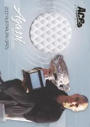 2006 Ace Authentic Grand Slam - Agassi Anthology Materials #AG-7 - Andre Agassi