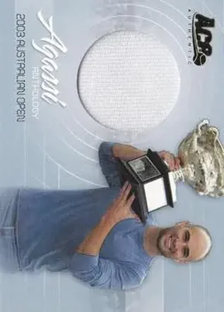 2006 Ace Authentic Grand Slam - Agassi Anthology Materials #AG-8 - Andre Agassi
