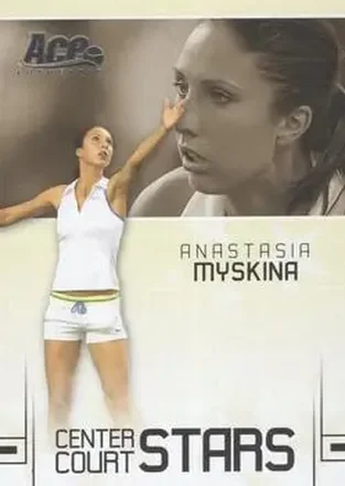 Anastasia Myskina · 2006 Ace Authentic Grand Slam #CC-1 · Center Court Stars