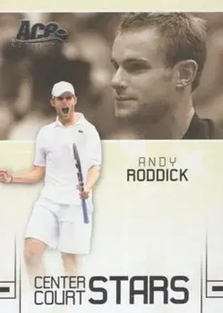 Andy Roddick · 2006 Ace Authentic Grand Slam #CC-3 · Center Court Stars
