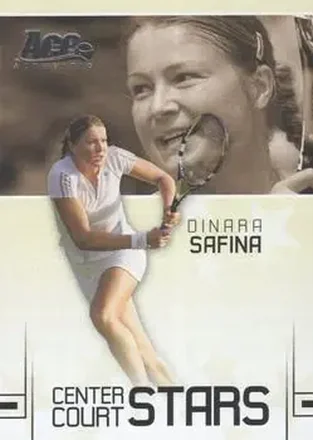 Dinara Safina · 2006 Ace Authentic Grand Slam #CC-6 · Center Court Stars
