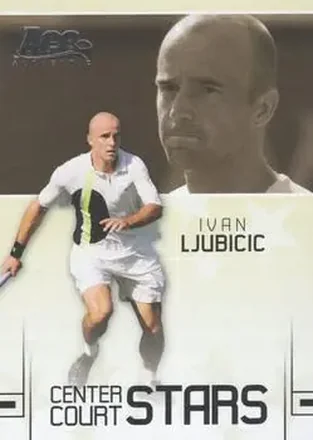 Ivan Ljubicic · 2006 Ace Authentic Grand Slam #CC-8 · Center Court Stars