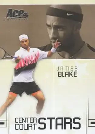James Blake · 2006 Ace Authentic Grand Slam #CC-9 · Center Court Stars