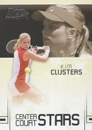 Kim Clijsters · 2006 Ace Authentic Grand Slam #CC-10 · Center Court Stars