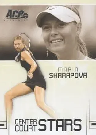 Maria Sharapova · 2006 Ace Authentic Grand Slam #CC-14 · Center Court Stars
