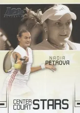 Nadia Petrova · 2006 Ace Authentic Grand Slam #CC-16 · Center Court Stars
