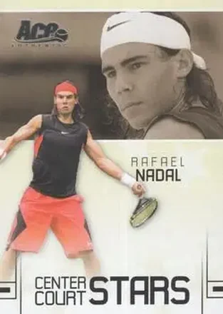 Rafael Nadal · 2006 Ace Authentic Grand Slam #CC-17 · Center Court Stars