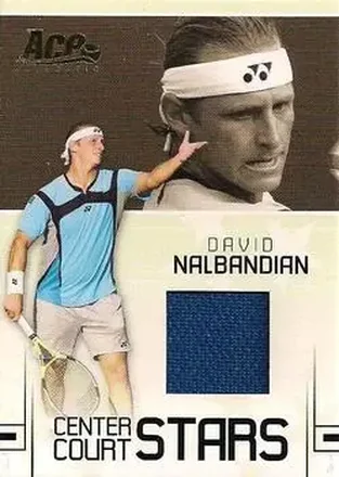David Nalbandian · 2006 Ace Authentic Grand Slam #CC-5 · Center Court Stars Swatches