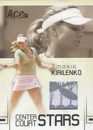 Maria Kirilenko · 2006 Ace Authentic Grand Slam #CC-13 · Center Court Stars Swatches