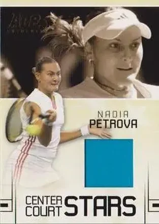 Nadia Petrova · 2006 Ace Authentic Grand Slam #CC-16 · Center Court Stars Swatches