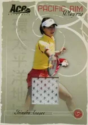 Shinobu Asagoe · 2006 Ace Authentic Grand Slam #PR-3 · Pacific Rim Players Materials