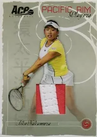 Aiko Nakamura · 2006 Ace Authentic Grand Slam #PR-5 · Pacific Rim Players Materials