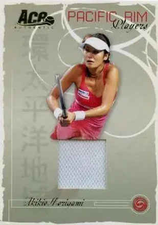 Akiko Morigami · 2006 Ace Authentic Grand Slam #PR-6 · Pacific Rim Players Materials