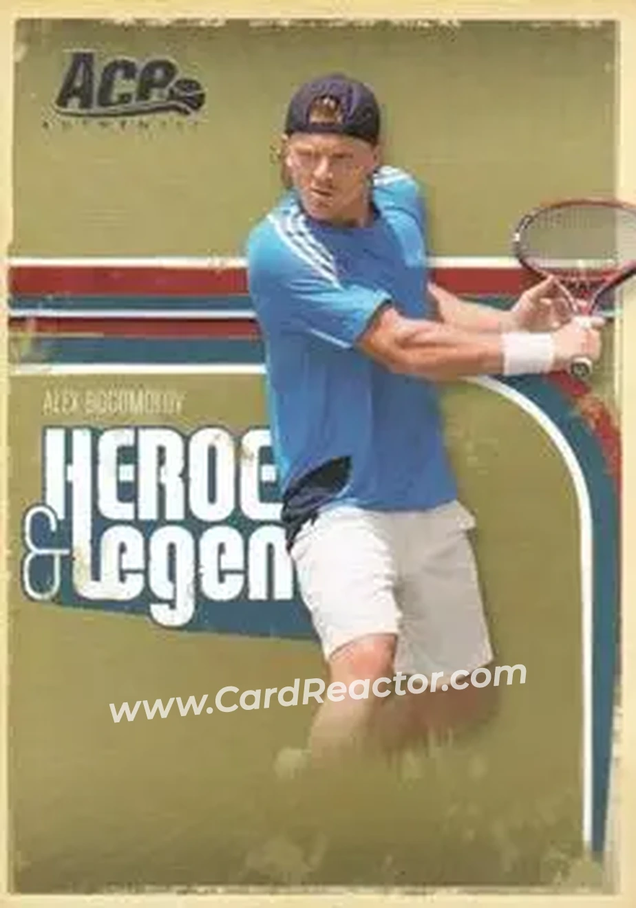 2006 Ace Authentic Heroes & Legends #7 - Alex Bogomolov - Front