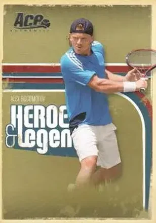 2006 Ace Authentic Heroes & Legends #7 - Alex Bogomolov