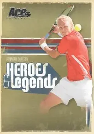 2006 Ace Authentic Heroes & Legends #10 - Kenneth Carlsen