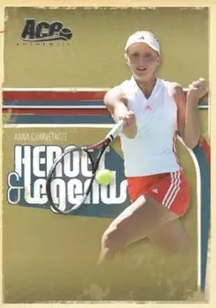 2006 Ace Authentic Heroes & Legends #11 - Anna Chakvetadze