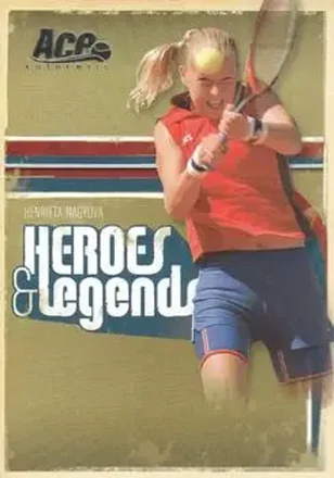 2006 Ace Authentic Heroes & Legends #12 - Henrieta Nagyova