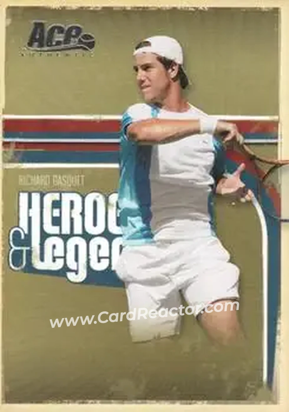 2006 Ace Authentic Heroes & Legends #26 - Richard Gasquet - Front