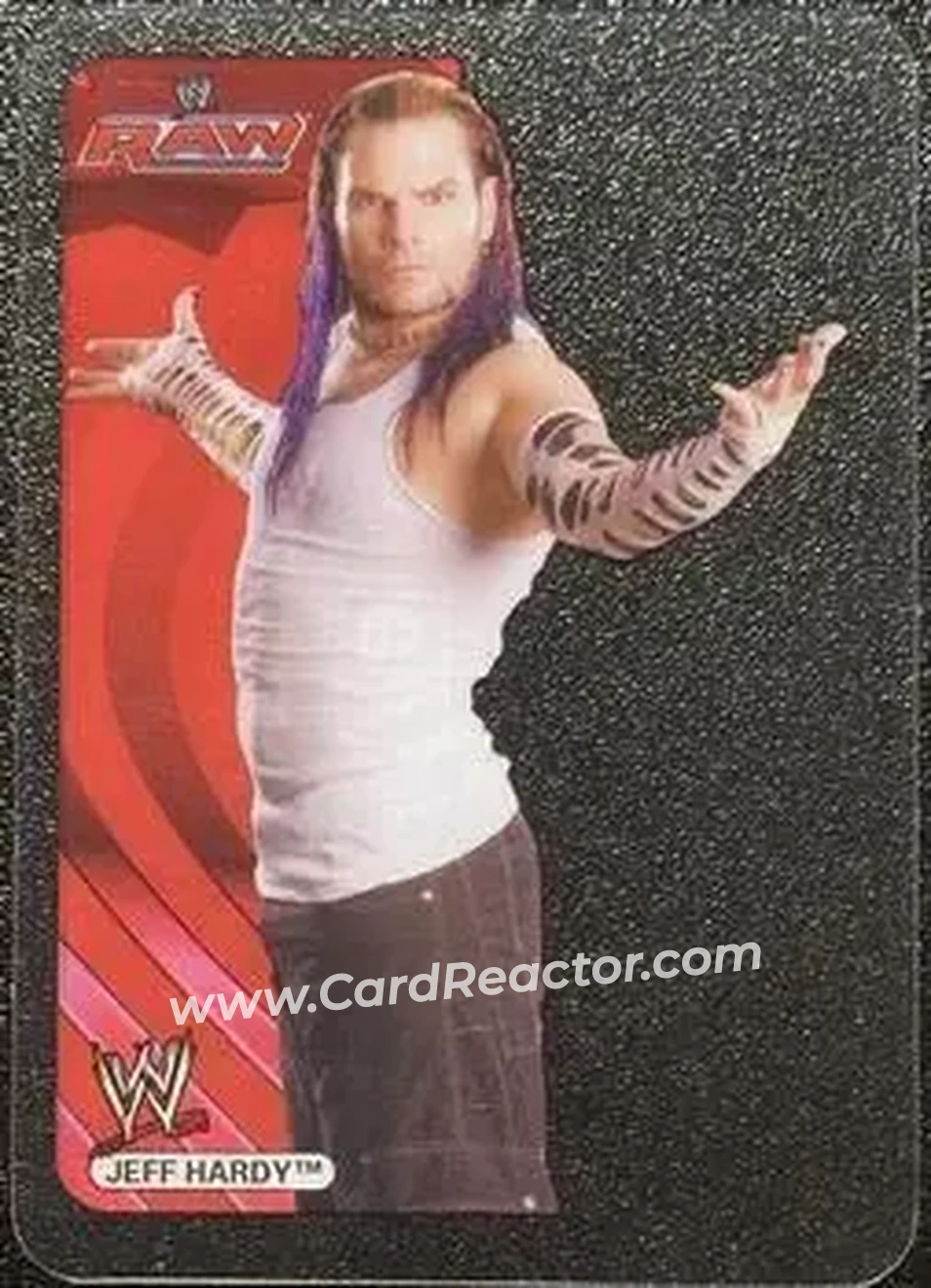 2006 Edibas WWE Lamincards (English) #39 - Jeff Hardy - Front