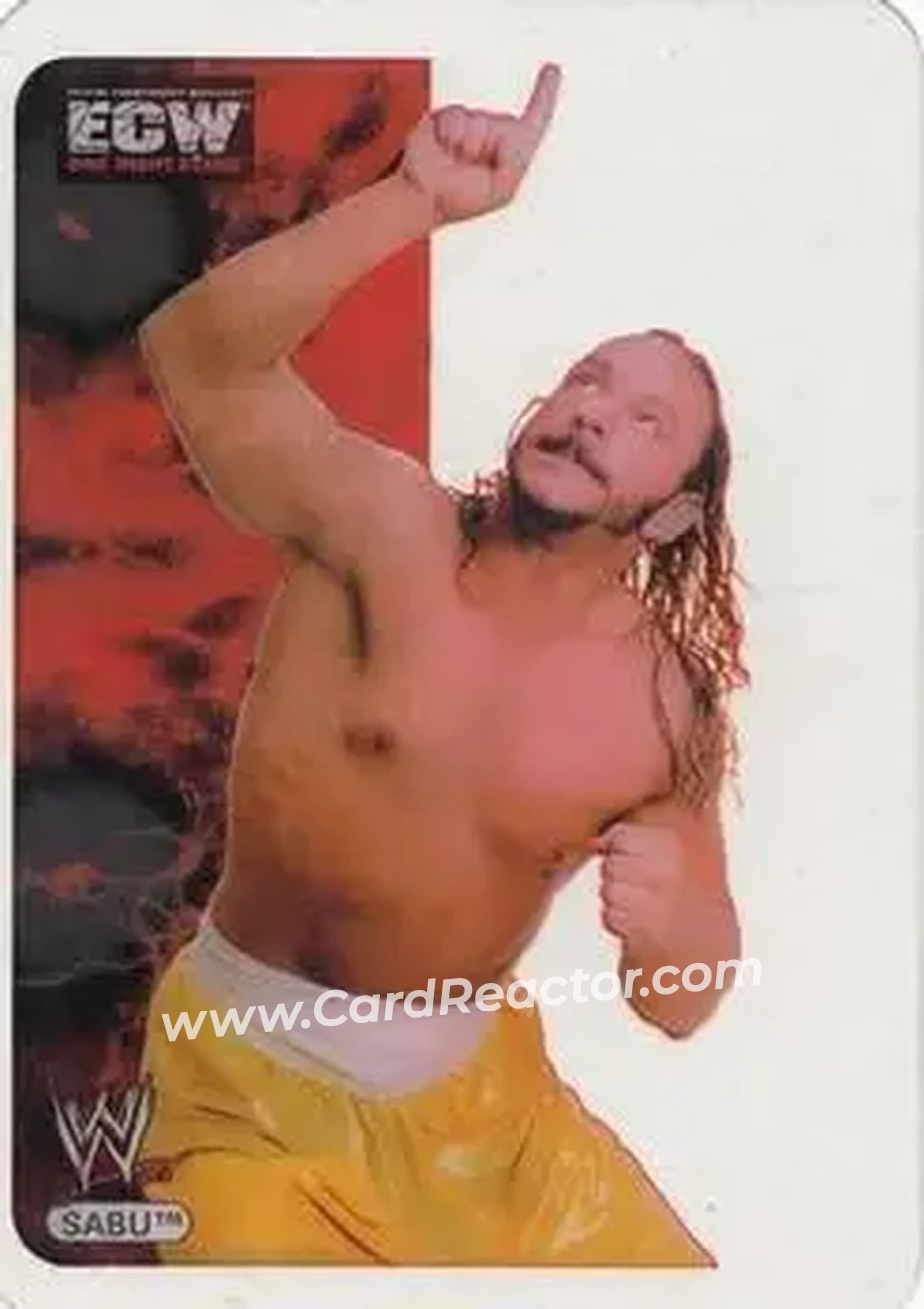 2006 Edibas WWE Lamincards (German) #83 - Sabu - Front