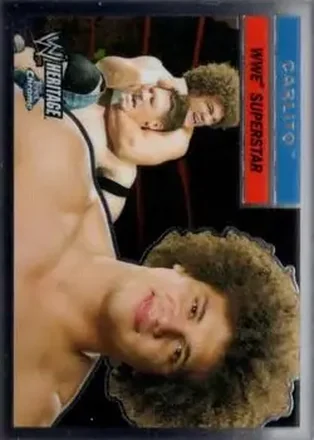 2006 Topps Heritage Chrome WWE #3 - Carlito