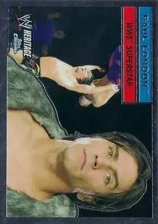 2006 Topps Heritage Chrome WWE #5 - Paul London