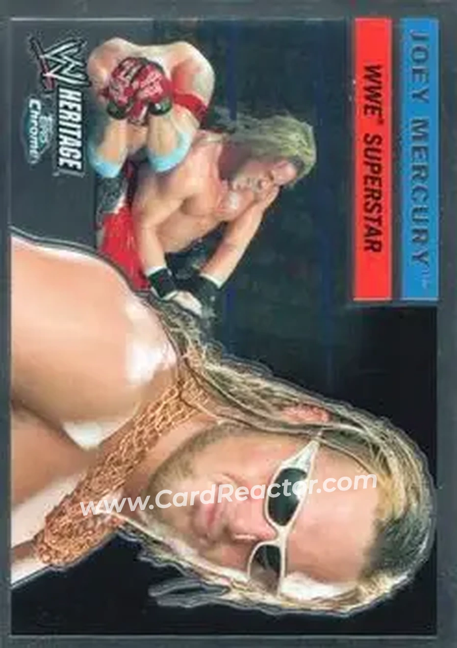 2006 Topps Heritage Chrome WWE #7 - Joey Mercury - Front