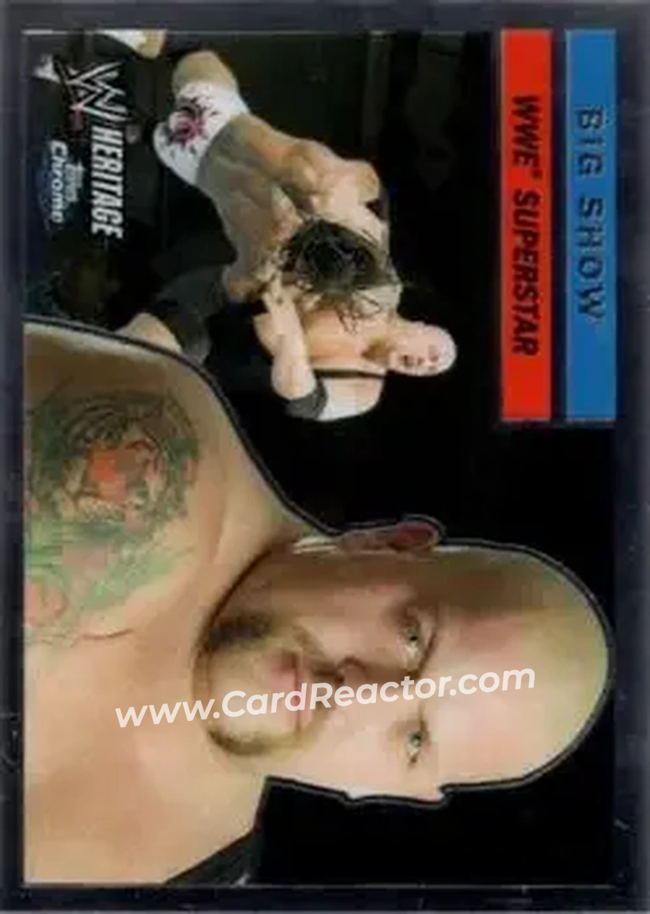 2006 Topps Heritage Chrome WWE #13 - Big Show - Front