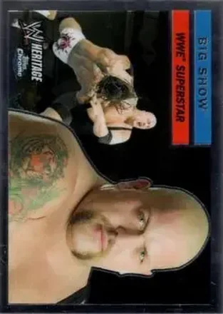 2006 Topps Heritage Chrome WWE #13 - Big Show